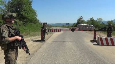Миротворцы РФ провели тренировку по обороне поста в Нагорном Карабахе