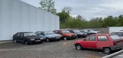 Во Франции обнаружили настоящее «кладбище» автомобилей Lada (ФОТО)