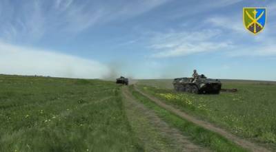 ВСУ провели масштабные учения на границе с оккупированным Крымом (ВИДЕО)