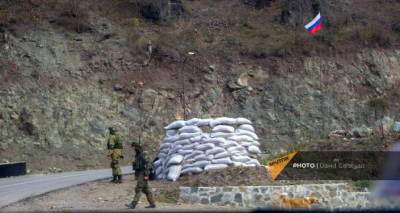 Миротворцы в Карабахе отрабатывают отражение возможной атаки на посты