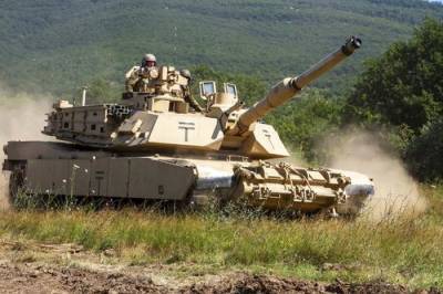Появилось видео поражения американского танка Abrams российским ПТРК «Конкурс» на вооружении йеменских хуситов