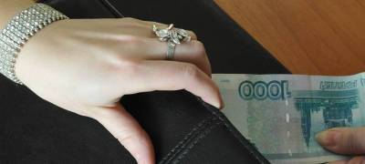 В Петрозаводске дама украла деньги из кошелька сестры
