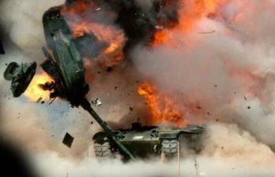 Появилось видео уничтожения российским ПТРК «Конкурс» танка США