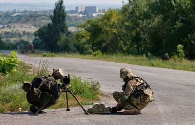Украинские военные заминировали сельскохозяйственное поле в Донбассе