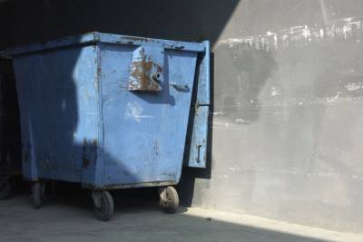 В Тверской области в пункт приема металла сдали мусорный контейнер
