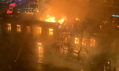 Три деревянных дома сгорели в центре Самары: возможен поджог