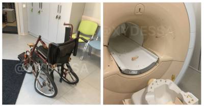 В Одессе пациентку засосало в аппарат МРТ прямо с инвалидной коляской (фото)