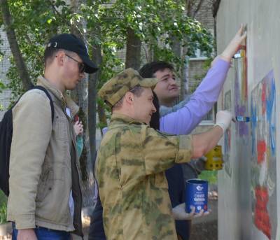 В Ульяновске проводятся мероприятия Всероссийского проекта «Краски улиц»