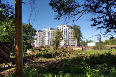 Петрозаводчане обеспокоены вырубкой деревьев у Республиканской инфекционной больницы