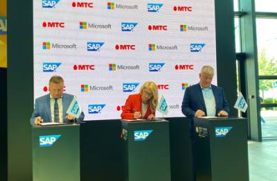 МТС, Microsoft и SAP будут совместно развивать облачные технологии в России
