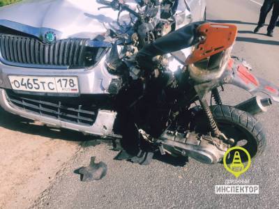 Два подростка на скутере погибли в ДТП в Лесколово — фото