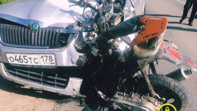 Два подростка на скутере погибли в результате ДТП под Всеволожском
