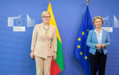 Премьер Литвы: дискуссии о санкциях для Беларуси затянутся