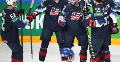 США и Германия стали первыми полуфиналистами ЧМ по хоккею