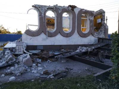 Старый павильон станции метро «Заречная» снесли в Нижнем Новгороде