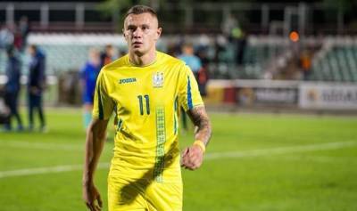 Зубков забил первый гол за сборную Украины
