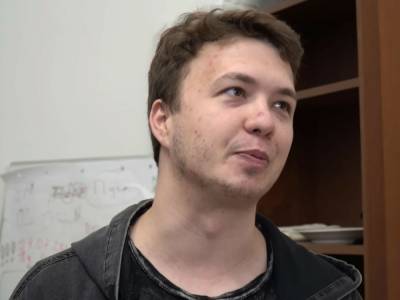 Протасевич заявил на белорусском госканале, что признал вину по делу о призывах к протестам в Беларуси