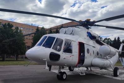 Из Кимр на вертолете срочно эвакуировали трех пациентов с тяжелой формой COVID-19
