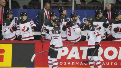 Сборная Канады сравняла счёт в четвертьфинале ЧМ по хоккею с Россией