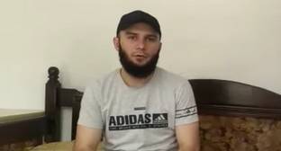 Правозащитники сочли вынужденным видеообращение Татаева