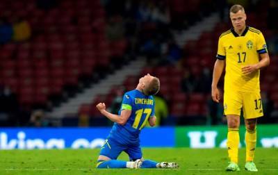 Стал известен лучший игрок матча Швеция - Украина на ЧЕ-2020