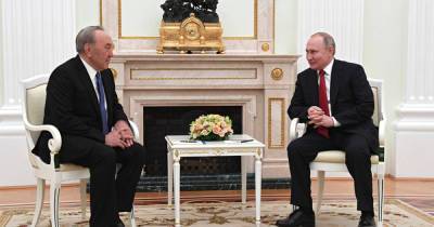 Путин встретится с Назарбаевым 30 июня в Москве