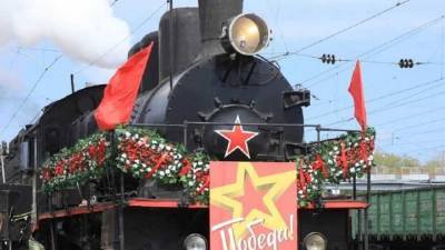 Передвижной музей "Поезд Победы" заканчивает свою выставку в Белоруссии