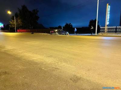 Мотоциклист попал под колеса авто в Южно-Сахалинске