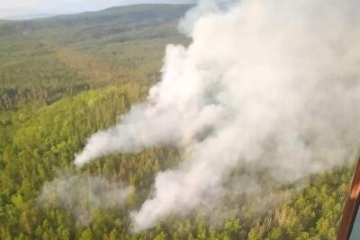 В Северо-Байкальском районе Бурятии потушили лесной пожар