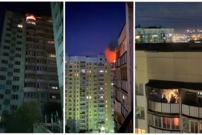 Стали известны подробности ночного пожара на Горском жилмассиве в Новосибирске