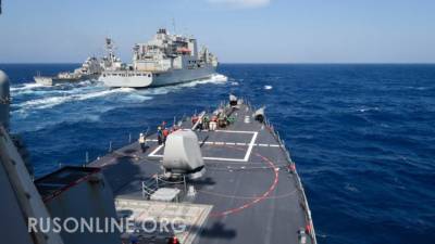 Скорость 23 узла: Неопознанный корабль преследует эсминец США у Крыма (фото)