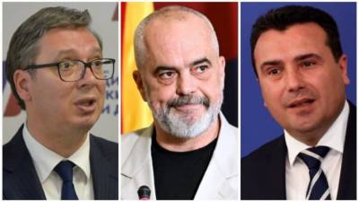 Лидеры Сербии, Северной Македонии и Албании не намерены...