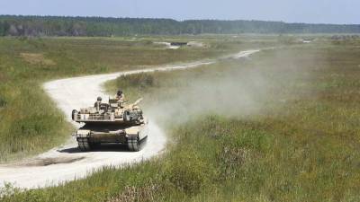 Американские танки «Абрамс» замечены в 5,5 километрах от границы с Беларусью