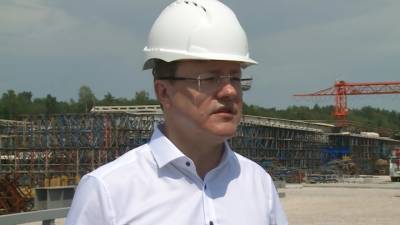 Новости на "России 24". Строительство нового моста через Волгу идет ускоренными темпами