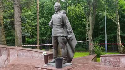 Памятник «Воин-победитель» отремонтировали в Москве