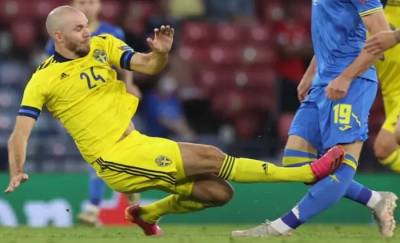 Беседин покинет расположение сборной Украины из-за травмы, полученной в матче со Швецией
