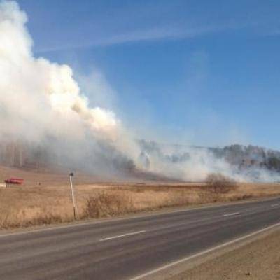 Несколько поселков на Камчатке накрыло дымом от лесных пожаров