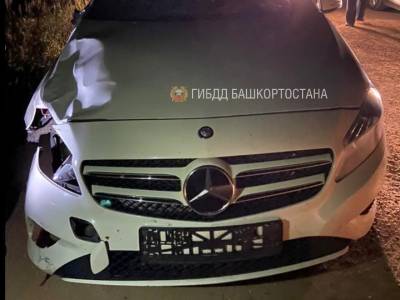 В Башкирии водитель на Mercedes-Benz насмерть сбил катающего на электросамокате мужчину
