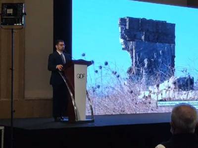 Хикмет Гаджиев - Микаил Джаббаров - В Баку проходит презентация интернет-ресурса Karabakh.Center (ПРЯМАЯ ТРАНСЛЯЦИЯ) - trend.az - Азербайджан - Экология