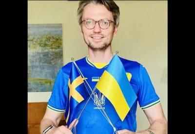 Посол Швеции – о проигрыше его страны в 1/8 финала Евро-2020: Слава Украине, Героям Слава!