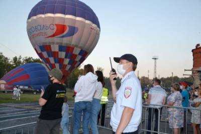 Полицейские Кунгура обеспечили правопорядок на открытии XIX Международного фестиваля воздухоплавания «Небесная ярмарка -2021»