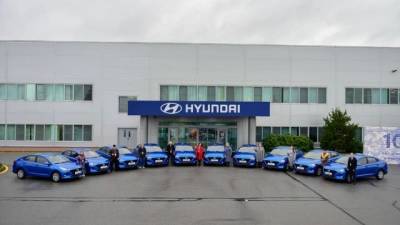 Завод Hyundai Motor в Петербурге в январе-июне увеличил производство на 40%