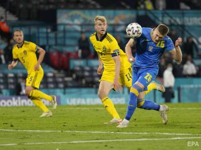 Автор победного гола сборной Украины в ворота Швеции Довбик побил рекорд Платини с 1984 года