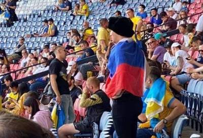 На футбольном матче Украина – Швеция избили российского болельщика