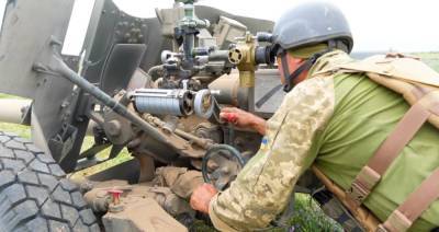 Артиллеристы ВСУ провели тренировку по уничтожению вражеской пехоты и танков: фото
