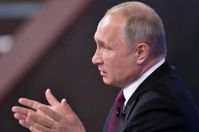 Зеленский отдал Украину под полное внешнее управление Запада, заявил Путин