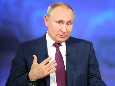 Путин заявил, что не считает украинцев недружественным народом