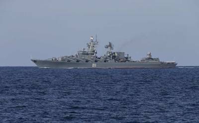 В Тихом океане отряд кораблей ТОФ РФ успешно отразили «воздушное нападение» артиллерийским огнём