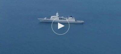 Русские летчики быстро отправили корабль НАТО по «нужному...