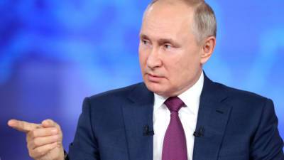 Путин потребовал наказать тех, кто запугивает обращающихся на "Прямую линию"